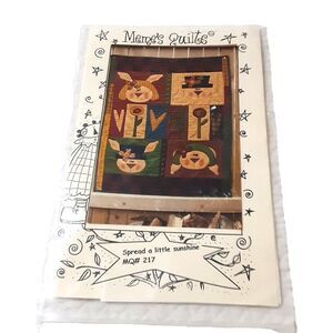 Meme's Quilts Spread A little sunshine quilt pattern #217 2001